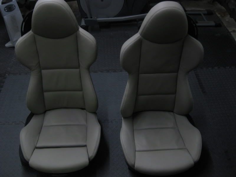 OEM Z4M sports seats (Sepang Bronze Lthr) 1k miles only